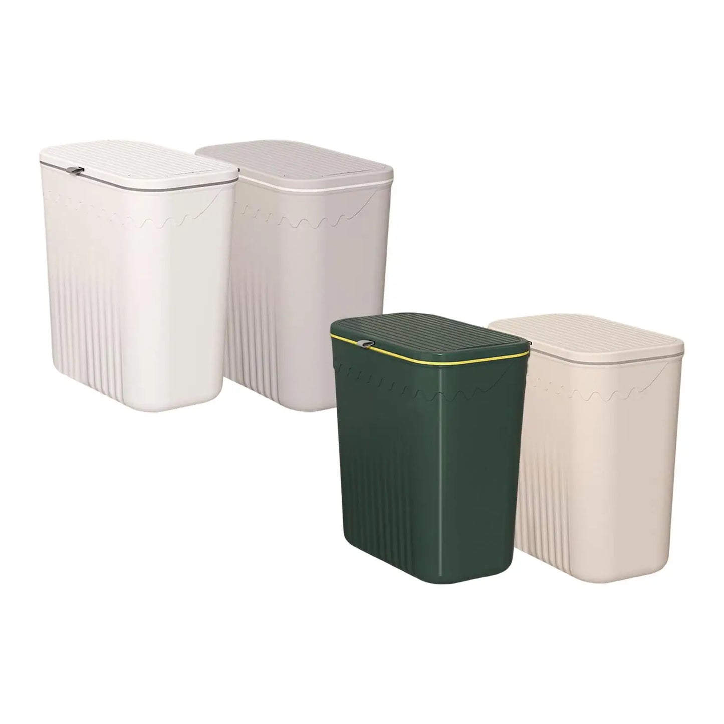 Kitchen Trash Can Storage Bucket Large Capacity Multifunction for Bedroom